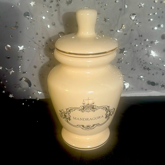Vintage Apothecary Ceramic Jar. Limited numbered edition. Eli Lilly collectible.